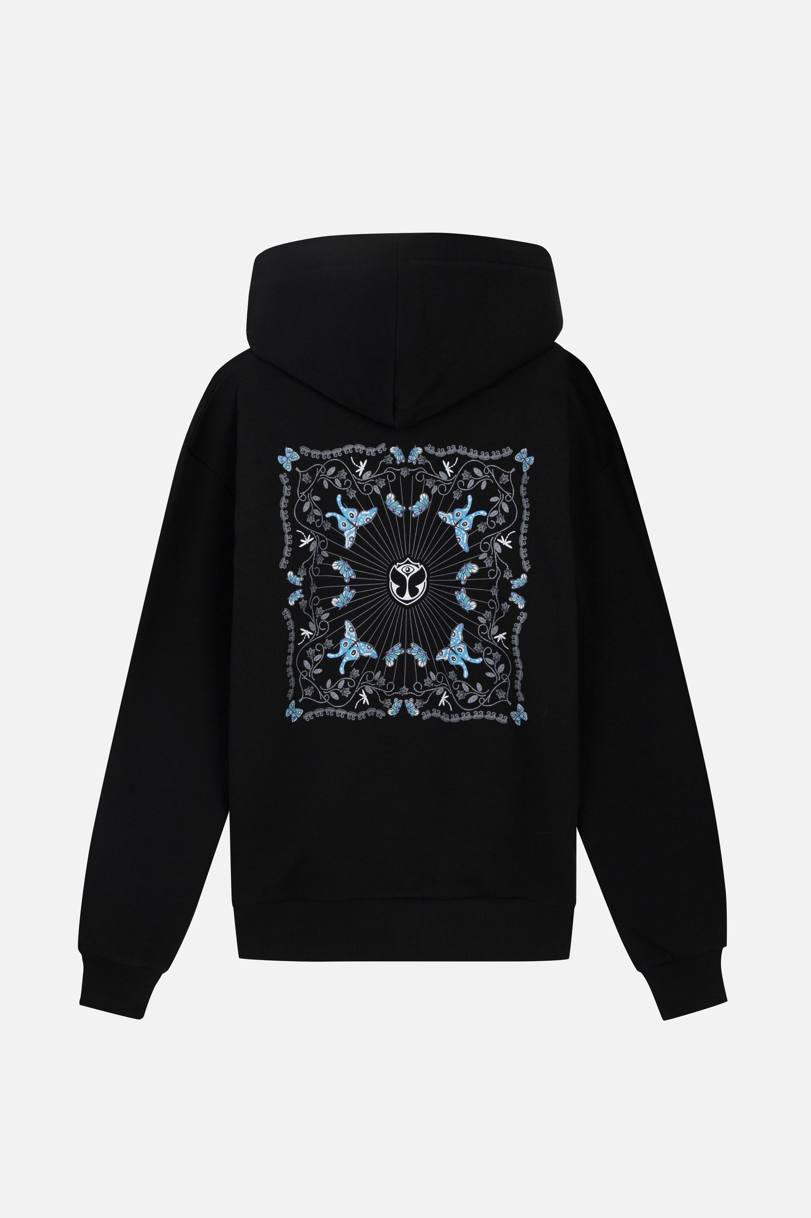 MOSAIC BUTTERFLY HOODIE - 1