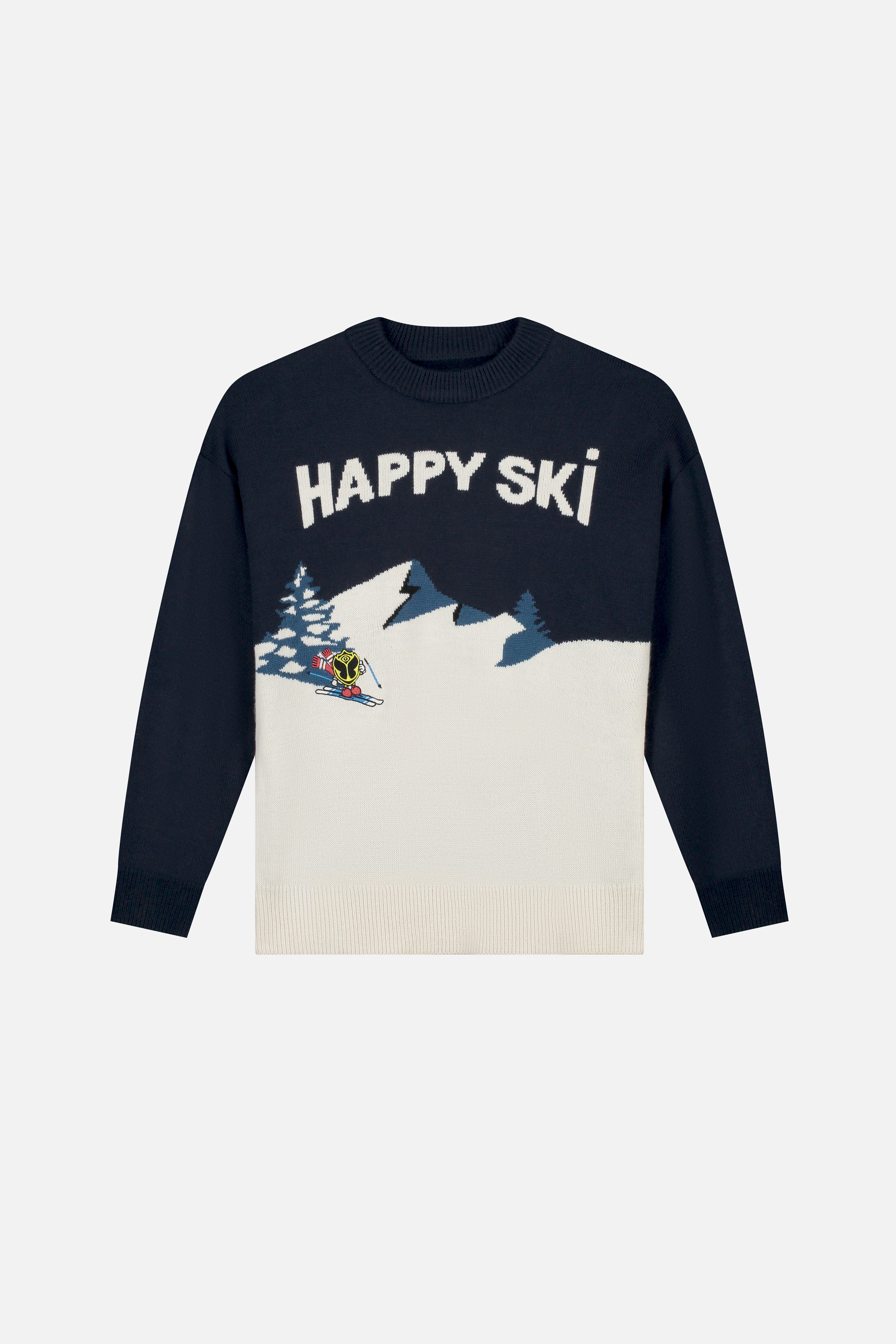 HAPPICON SKI KNITTED SWEATSHIRT - 1