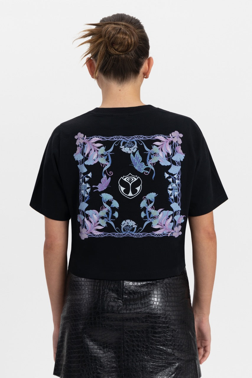 BOTANIC CROPPED T-SHIRT - 2